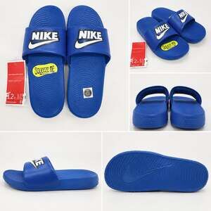 Nike Kawa Slide Sandals, Blue, Size 12c